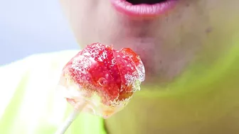 ASMR MOST POPULAR CANDIED FRUITS TANGHULU CHALLENGE 가장 인기 있는 설탕에 절인 과일 탕후루 챌린지 BY SWEEDEE