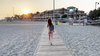 Playa Da Palma Mallorca Beach Walk 4K :: Summer 2021