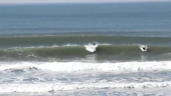 Overhead & offshore peaks return to Ocean Beach, SF on October 16, 2021