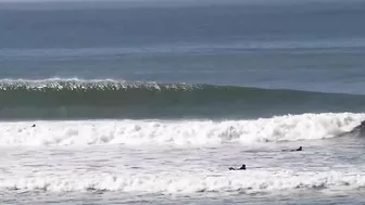 Overhead & offshore peaks return to Ocean Beach, SF on October 16, 2021