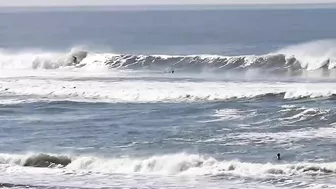 Overhead & offshore peaks return to Ocean Beach, SF on October 16, 2021