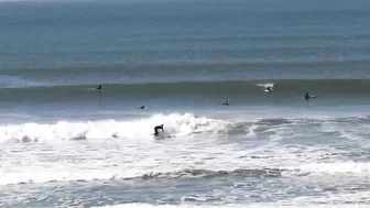 Overhead & offshore peaks return to Ocean Beach, SF on October 16, 2021