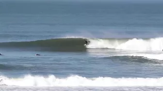 Overhead & offshore peaks return to Ocean Beach, SF on October 16, 2021