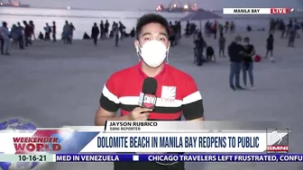 Public expresses appreciation for Manila Bay dolomite beach