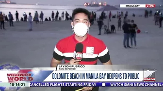 Public expresses appreciation for Manila Bay dolomite beach