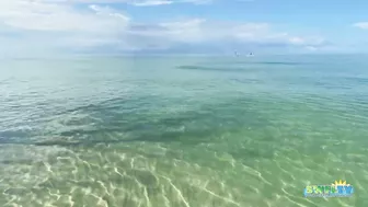 A Beautiful Saturday Morning at the Beach in North Naples, FL 10/16/21