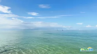 A Beautiful Saturday Morning at the Beach in North Naples, FL 10/16/21