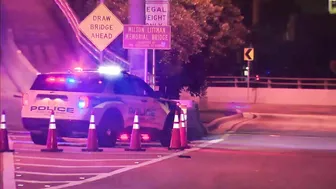 Man struck by vehicle sent over bridge in Sunny Isles Beach