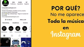 ???? Por que no puedo poner música en Instagram ?