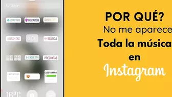 ???? Por que no puedo poner música en Instagram ?