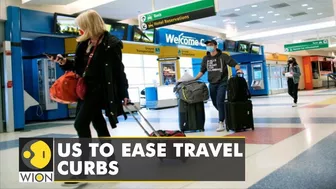 United States to lift travel restrictions on overseas visitors | WION Latest News | World News