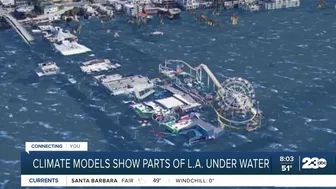 Climate models show parts of L.A. under water