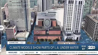 Climate models show parts of L.A. under water