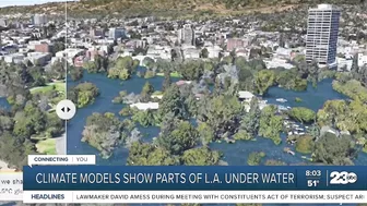 Climate models show parts of L.A. under water