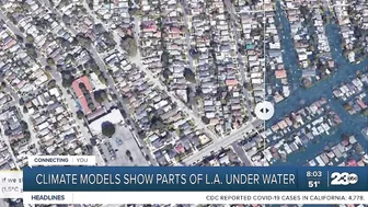 Climate models show parts of L.A. under water