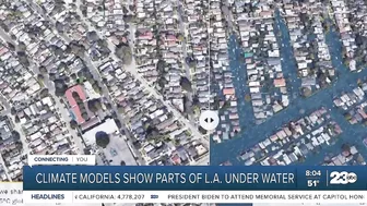 Climate models show parts of L.A. under water