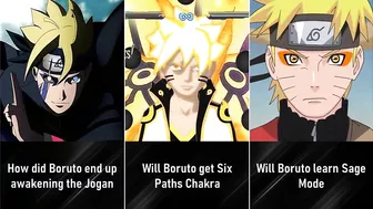 60 Boruto Mysteries Yet to be solved Part 2/2 I Anime Senpai Comparisons