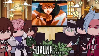 ~anime characters react to eachother (4/6)~Sukuna????(Gacha)