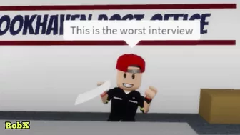 When you go to a Job Interview ???? (funny tiktok meme) Roblox