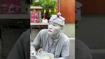 Silver​man Sculpture  Funny , One person's life part 1404