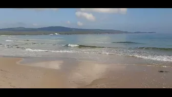 Центральный пляж в октябре, Primorsko Central Beach in October