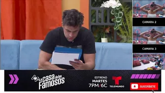 KELVIN QUIERE VER EN BIKINI A MANELYK | LA CASA DE LOS FAMOSOS - TELEMUNDO EN VIVO #LCDLF