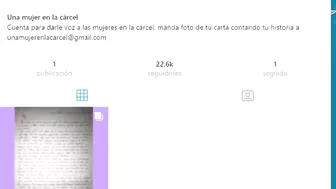 Desde la cárcel, YosStop abre nueva cuenta en Instagram; busca dar voz a mujeres presas