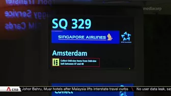 Expanded vaccinated travel lane scheme: First flight from Amsterdam lands at Changi Airport