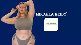 Mikaela Reidy | Insta Model Biography | Curvy Model | Big Size Model | Plus Size Model |