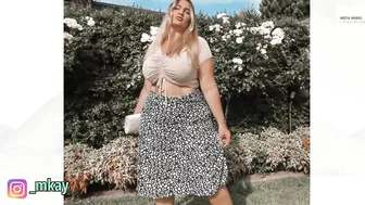 Mikaela Reidy | Insta Model Biography | Curvy Model | Big Size Model | Plus Size Model |