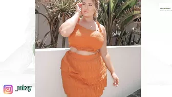 Mikaela Reidy | Insta Model Biography | Curvy Model | Big Size Model | Plus Size Model |