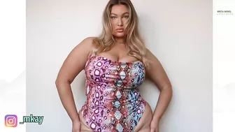 Mikaela Reidy | Insta Model Biography | Curvy Model | Big Size Model | Plus Size Model |