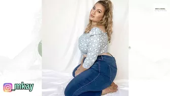 Mikaela Reidy | Insta Model Biography | Curvy Model | Big Size Model | Plus Size Model |