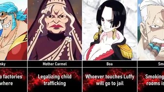 What if One Piece Characters Were President of a Country I Anime Senpai Comparisons