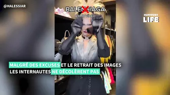 Balenciaga : sur TikTok, ils mettent le feu aux vêtements de la marque