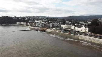 Dawlish Sea Wall Link Bridge Concrete Pour