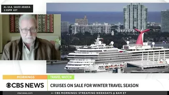 Cruises provide a lower-cost option for holiday travel