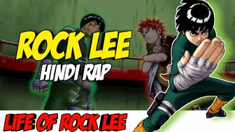 Rock Lee Hindi Rap By Dikz | Hindi Anime Rap | Naruto Rap AMV | Prod. By Sancy