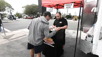 Celebrity Chef Guy Fieri visits South Park food truck for his show "Diners, Drive-Ins and Dives"