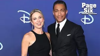 T.J. Holmes and Amy Robach ignore alleged affair while co-hosting ‘GMA3’ | Page Six Celebrity News