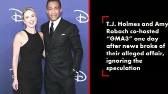 T.J. Holmes and Amy Robach ignore alleged affair while co-hosting ‘GMA3’ | Page Six Celebrity News