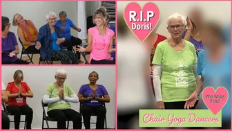 Tribute to Doris - Chair Yoga Recital Dancer leaves this Wonderful World - with Sherry Zak Morris