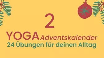 2: Dankbarkeit #yoga #adventskalender