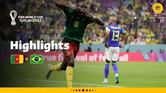 Dramatic late winner! | Cameroon v Brazil | FIFA World Cup Qatar 2022