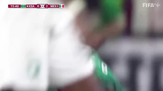 Luis Chavez stunner not enough | Saudi Arabia v Mexico | FIFA World Cup Qatar 2022