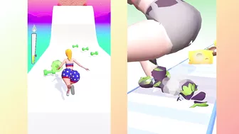 Twerk Blast vs Twerk Race 3d - All Levels Gameplay Walkthrough iOS,Android