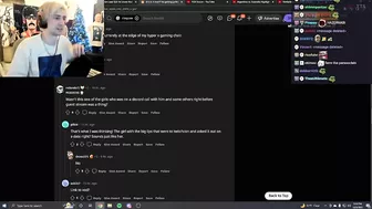 xQc reacts to TikTok video about him and Adept