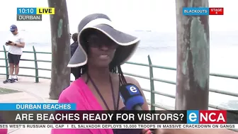 Are Durban beaches ready for visitors?