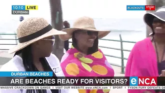 Are Durban beaches ready for visitors?