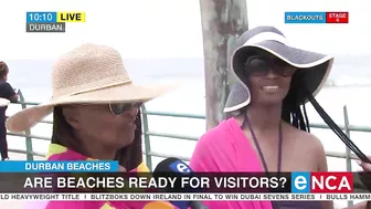 Are Durban beaches ready for visitors?